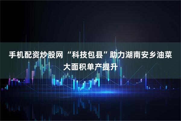 手机配资炒股网 “科技包县”助力湖南安乡油菜大面积单产提升